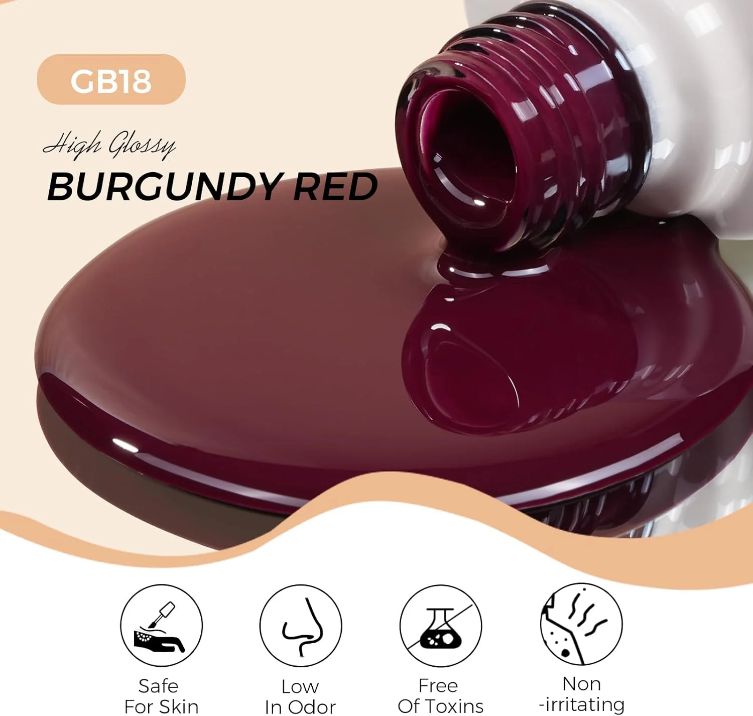 لاک ژل ناخن بورگاندی شب عربی تومیکا - لاک یو وی ال ای دی قرمز شرابی تیره - کیفیت سالنی مقاوم در برابر لب پر شدن مناسب برای عروسی ها و مناسبت های خاص - 8 میلی لیتر لاک ژل ناخن بورگاندی شب عربی تومیکا - لاک یو وی ال ای دی قرمز شرابی تیره - کیفیت سالنی مقاوم در برابر لب پر شدن مناسب برای عروسی ها و مناسبت های خاص - 8 میلی لیتر