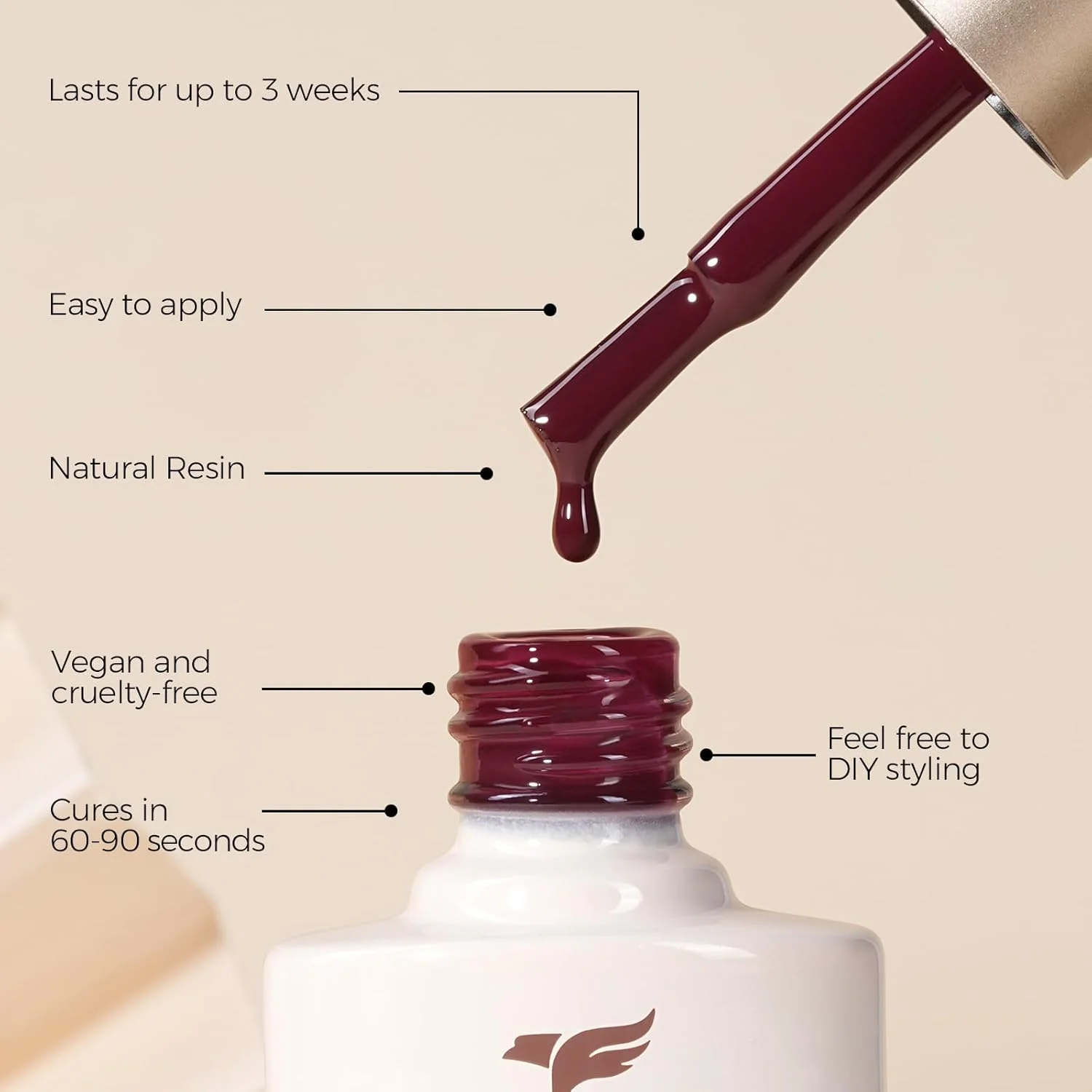 لاک ژل ناخن بورگاندی شب عربی تومیکا - لاک یو وی ال ای دی قرمز شرابی تیره - کیفیت سالنی مقاوم در برابر لب پر شدن مناسب برای عروسی ها و مناسبت های خاص - 8 میلی لیتر لاک ژل ناخن بورگاندی شب عربی تومیکا - لاک یو وی ال ای دی قرمز شرابی تیره - کیفیت سالنی مقاوم در برابر لب پر شدن مناسب برای عروسی ها و مناسبت های خاص - 8 میلی لیتر