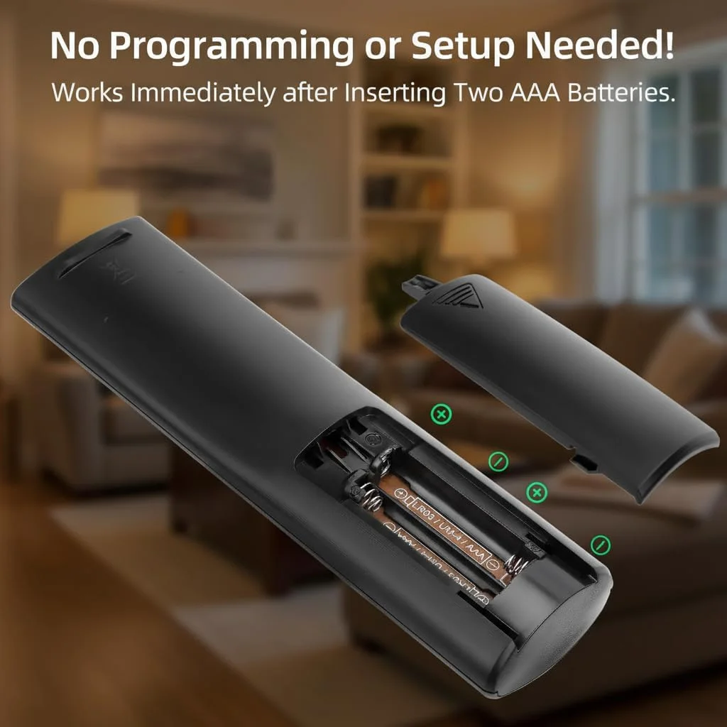 (بسته 2 عددی) کنترل از راه دور جهانی برای همه تلویزیون های هوشمند ال جی. جایگزینی برای همه کنترل های تلویزیون ال جی.