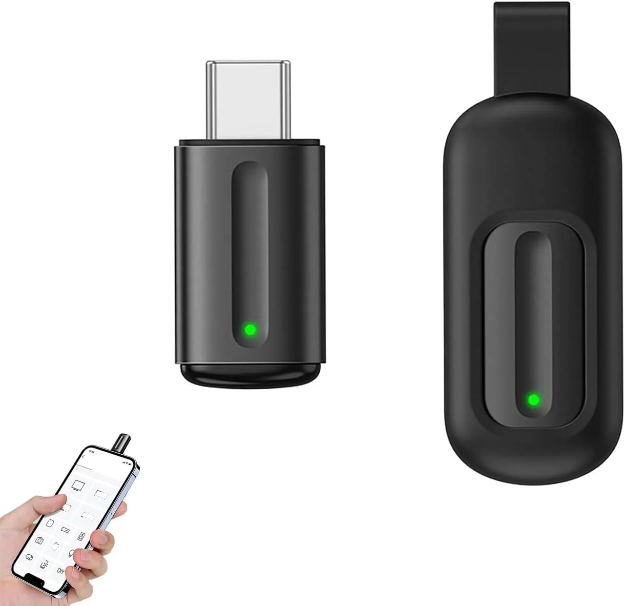 کنترل از راه دور هوشمند IR برای تلفن های هوشمند اندروید - آداپتور بلستر مادون قرمز Type C - کنترل از راه دور جهانی بی سیم برای تلویزیون، کولر گازی، LED و لوازم خانگی (مشکی، سازگار با اکثر دستگاه ها) کنترل از راه دور هوشمند IR برای تلفن های هوشمند اندروید - آداپتور بلستر مادون قرمز Type C - کنترل از راه دور جهانی بی سیم برای تلویزیون، کولر گازی، LED و لوازم خانگی (مشکی، سازگار با اکثر دستگاه ها)