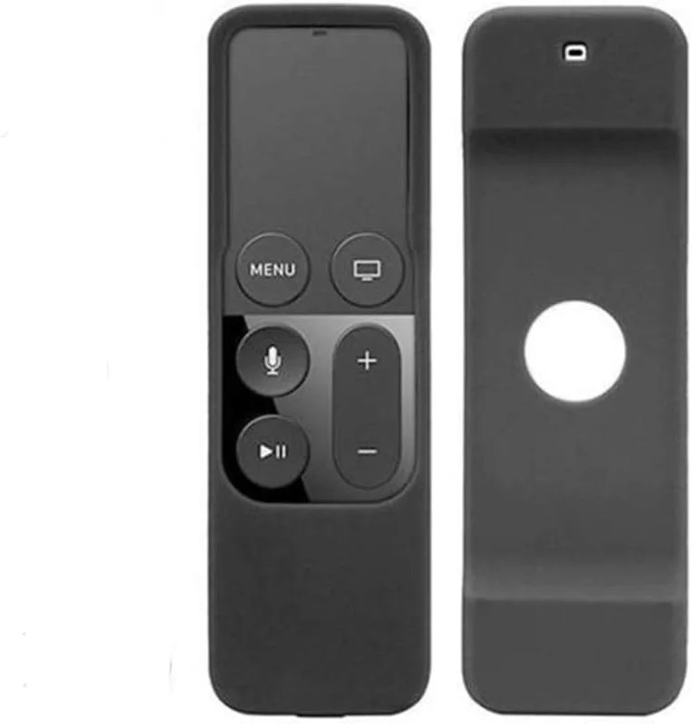 کاور محافظ سیلیکونی ضد آب و ضد گرد و غبار سازگار با ریموت کنترل Apple TV 4 (مشکی)