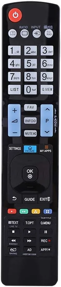 ریموت کنترل تلویزیون هوشمند، کنترلر جایگزین ریموت کنترل جهانی برای تلویزیون هوشمند HDTV LED مدل AKB73615306 ریموت کنترل تلویزیون هوشمند، کنترلر جایگزین ریموت کنترل جهانی برای تلویزیون هوشمند HDTV LED مدل AKB73615306