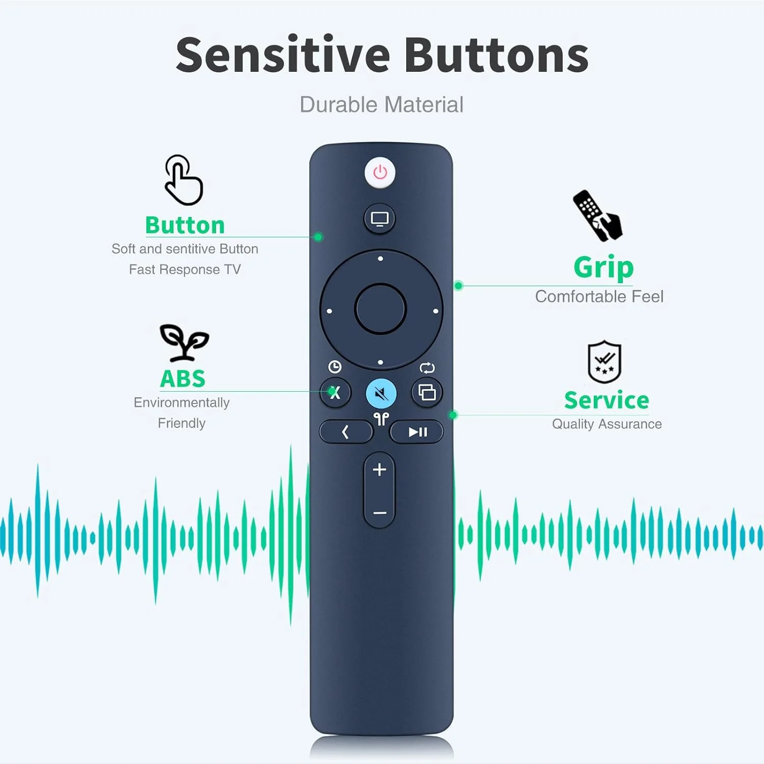 ریموت کنترل جایگزین جهانی جدید برای اپل تی وی 4K مدل A1294 A1218/MA711 A1378/MC572 A1427/MD199 A1625/MGY52/MLNC2 A1842/MQD22/MP7P2 (بدون سیری)