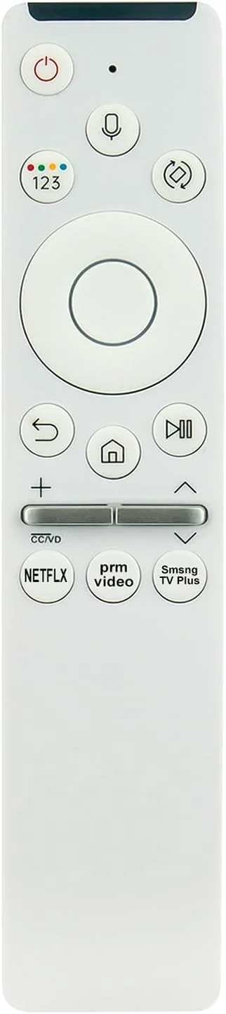 ریموت کنترل جایگزین صوتی Allimity BN59-01330T مناسب برای تلویزیون هوشمند 4K UHD HDR سامسونگ مدل‌های QN65Q800TAFXZA QN55LST7TAFXZA RMCSPR1AP1 QN43LS05TAFXZA UN50TU8000FXZA QN43LS01TAFXZA QN55LS01TAFXZA