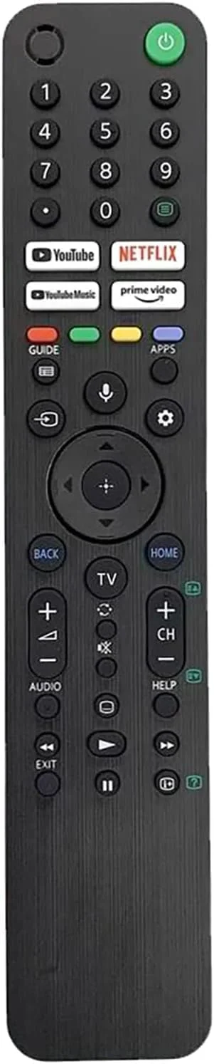 کنترل از راه دور صوتی RMF-TX520P برای تلویزیون های هوشمند سونی مدل های KD-43X85J KD-55X80J XR-55A80J XR-65A80J XR-50X90J