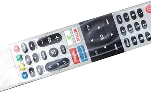 ریموت کنترل تلویزیون Biigtrii 539C-268920-W010 جایگزین برای تلویزیون هوشمند Skyworth مدل های 43UB5500 43UB5550 43UB5560 50UB5500 50UB5550 50UB5560 55UB5500 55UB5550