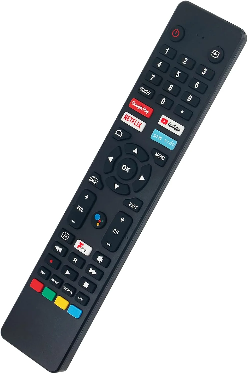 ریموت کنترل صوتی Beyution RM-C3250 مناسب برای تلویزیون های JVC مدل های LT-32CA690 LT-32CA790 LT-40CA890 LT-43CA790 LT-43CA890 LT-50CA890 LT-58CA810 LT-65CA890 LT-43C700 و سازگار با تلویزیون هوشمند 4K پولاروید PL55UHDG