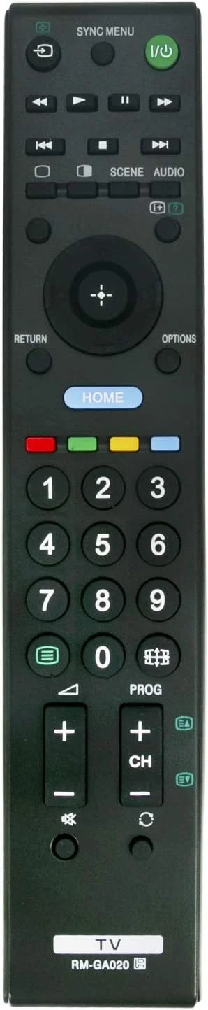 ریموت کنترل جدید RM-GA020 سازگار با تلویزیون های ال سی دی سونی براویا مدل های KLV-22BX320 KLV-22CX320 KLV-22EX310 KLV-26BX320 KLV-26CX320 KLV-32BX311 KLV-32BX320 KLV-32CX320 KLV-32CX420 KLV-32EX310 KLV-32NX520