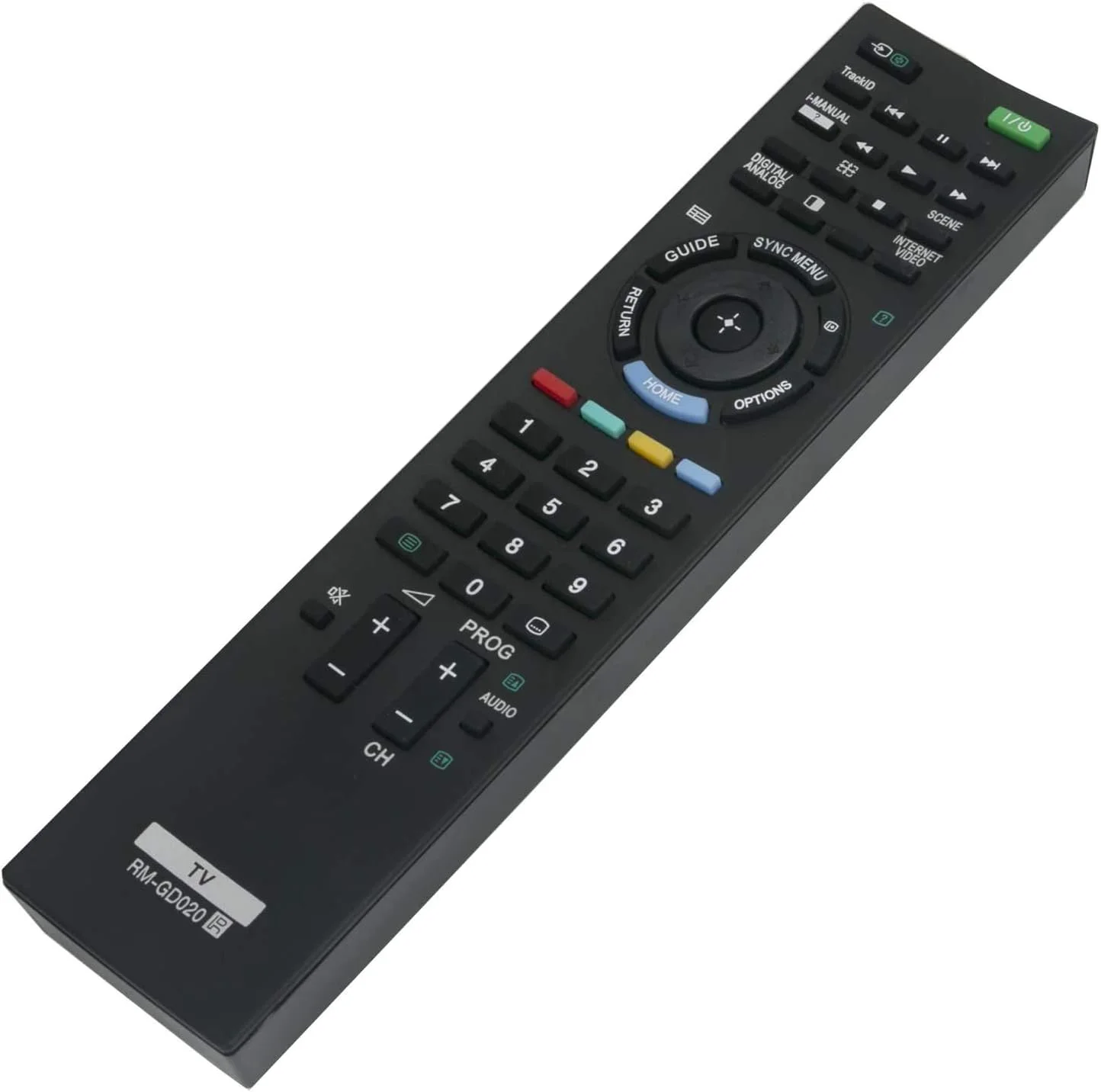 ریموت کنترل جدید RM-GD020 مناسب برای تلویزیون دیجیتال ال سی دی سونی مدل های KDL-55EX720 KDL-46EX720 KDL-40EX720 KDL-40EX520 KDL-40CX520 KDL-32EX720 KDL-32EX520 KDL-32CX520 KDL-26EX420 KDL-22EX420 KDL-22CX520 KDL-60EX720
