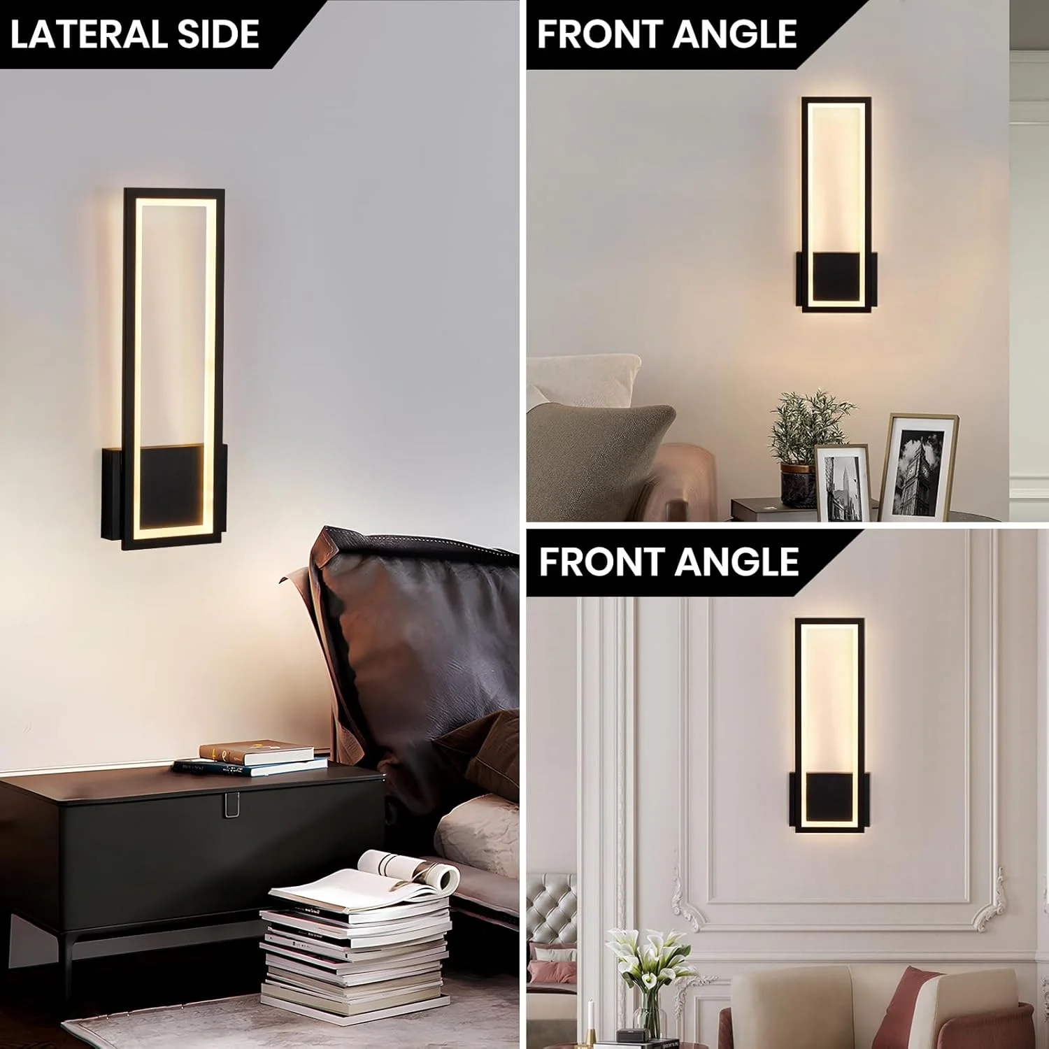 چراغ دیواری ال ای دی مدرن YT YATAI LIGHTING برای اتاق خواب و نشیمن، چراغ های دیواری تزئینی، چراغ دیواری داخلی کنار تخت با قابلیت تنظیم 3 دمای رنگ چراغ دیواری ال ای دی مدرن YT YATAI LIGHTING برای اتاق خواب و نشیمن، چراغ های دیواری تزئینی، چراغ دیواری داخلی کنار تخت با قابلیت تنظیم 3 دمای رنگ
