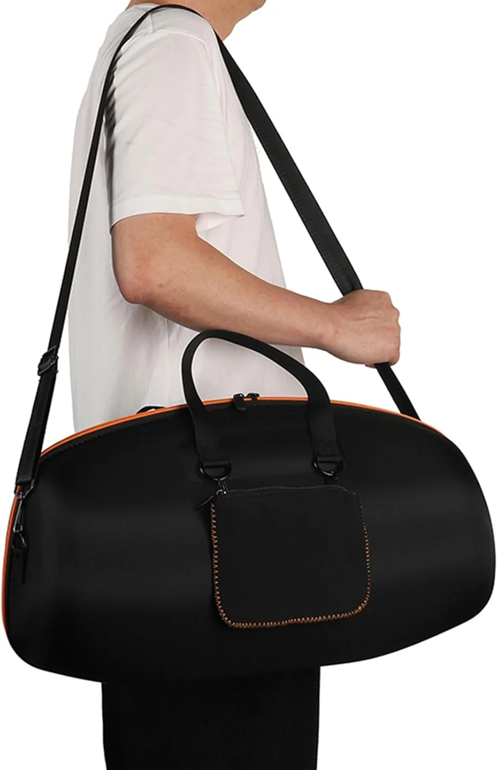 کیف سازمان دهنده تجهیزات قابل حمل با کیف لوازم جانبی و سیستم زیپ تقویت شده برای کیف حمل بلندگوهای Boombox4 کیف سازمان دهنده تجهیزات قابل حمل با کیف لوازم جانبی و سیستم زیپ تقویت شده برای کیف حمل بلندگوهای Boombox4