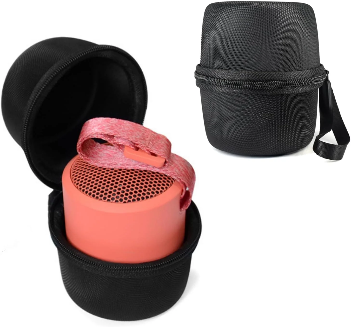 XinGeeek Sony SRS-XB100 Case Black Heavy Duty Portable Travel Speaker Case Waterproof Shockproof Nylon 10.5x8.5cm 1 Pack