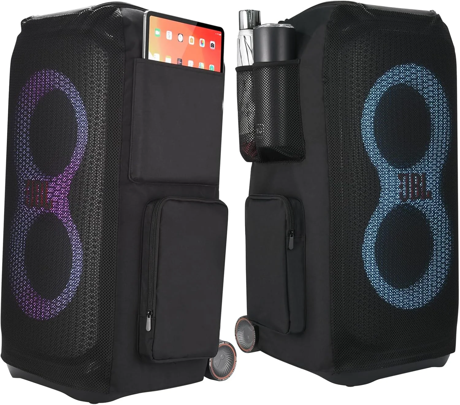 کیف محافظ برای اسپیکر بلوتوثی JBL PartyBox Stage 320 - لوازم جانبی پوشش ضد گرد و غبار، مشکی