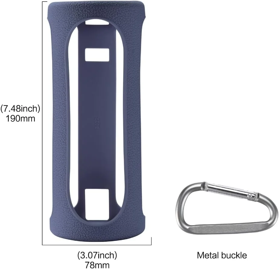 کاور سیلیکونی ضد آب بلندگو با آستین برای بلندگوهای Ears BOOM 4 به همراه کیف حمل و کارابین