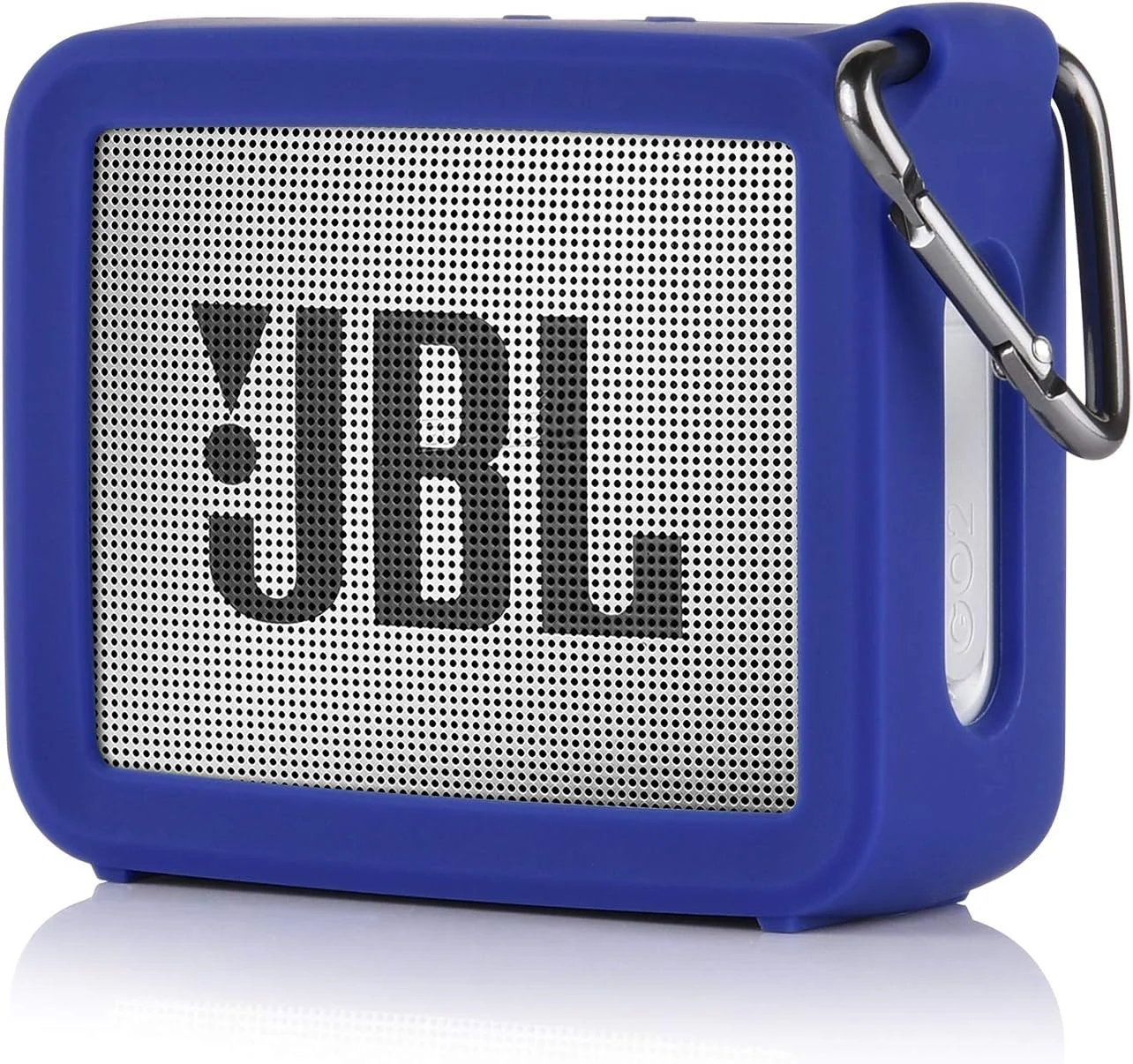 کیف محافظ سیلیکونی قابل حمل TXEsign سازگار با اسپیکر ضد آب قابل حمل JBL GO 2 (آبی)