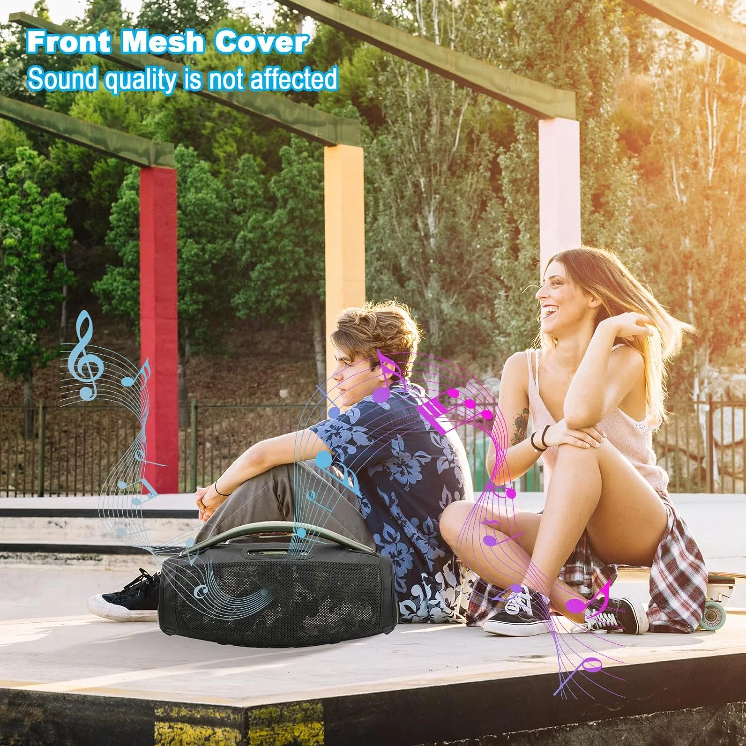کاور اسپیکر TXEsign برای JBL Boombox 3، کاور توری لغزنده محافظ اسپیکر، لوازم جانبی برای Boombox 3