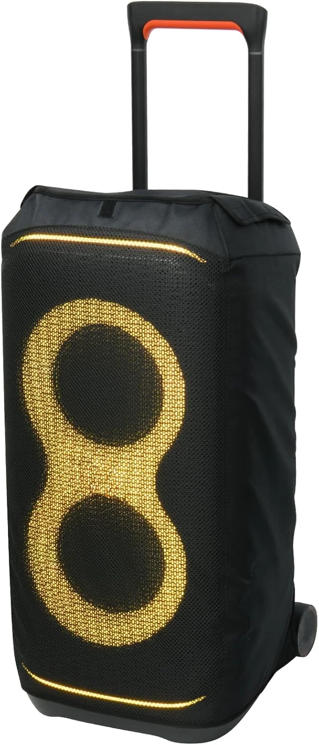 کاور توری لغزنده TXEsign برای اسپیکر قابل حمل JBL PartyBox Stage 320، سازگار، دسترسی آسان، امکان گوش دادن با کاور، شارژ و حمل آسان