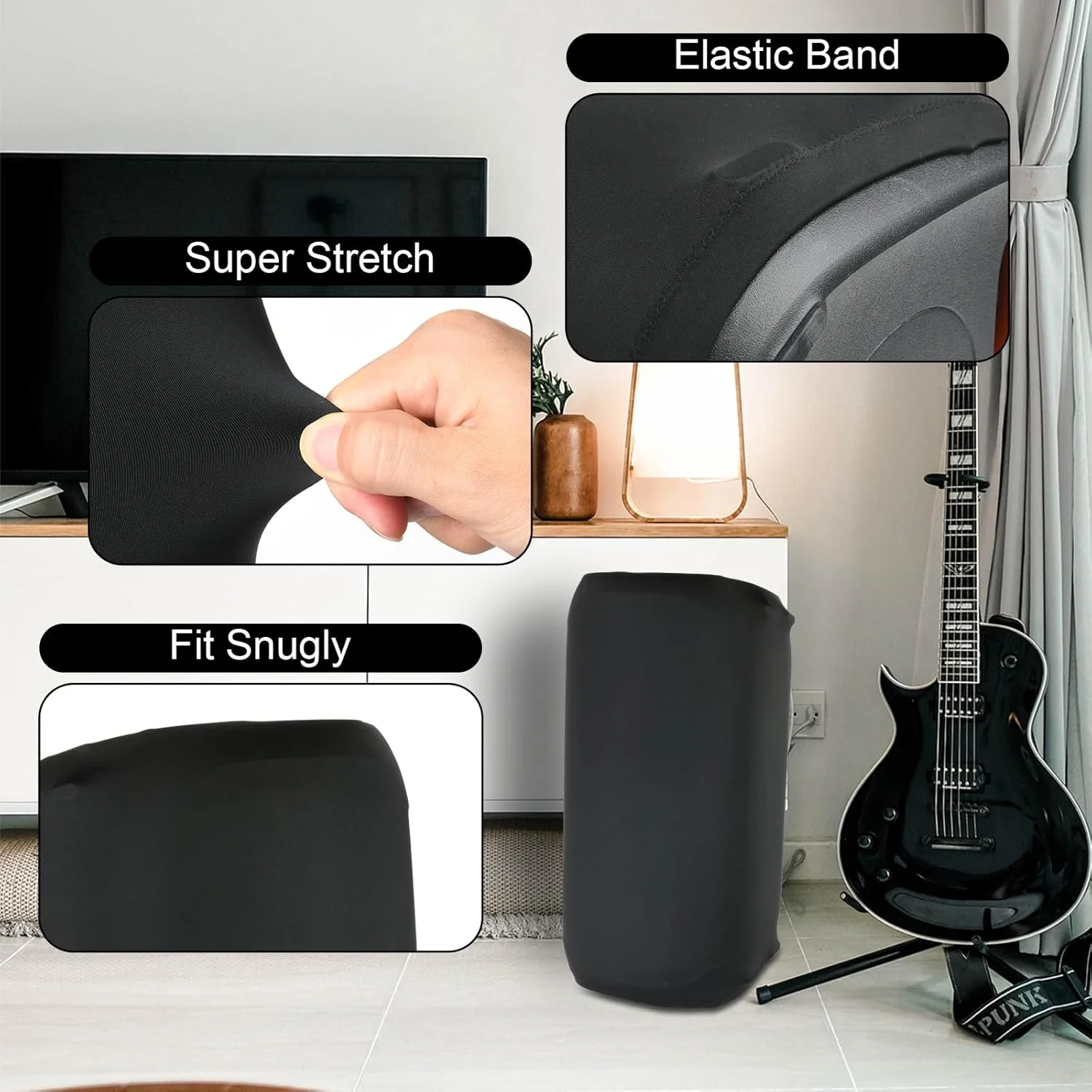 کاور ضد گرد و غبار TXEsign برای JBL PartyBox 110/JBL PartyBox Club 120 - اسپیکر مهمانی قابل حمل، کاور محافظ با نوار الاستیک برای اسپیکر JBL