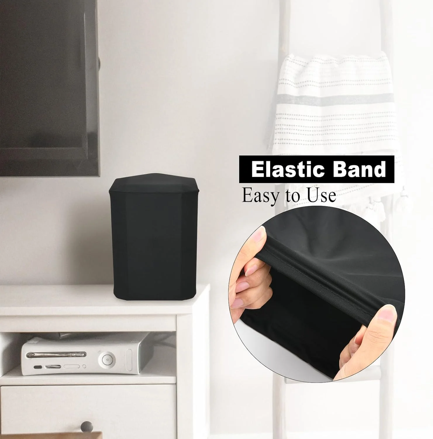 کاور ضد گرد و غبار TXEsign برای اسپیکر Bose S1 Pro / S1 Pro+، روکش کشسان با نوار الاستیک محافظ برای اسپیکر Bose