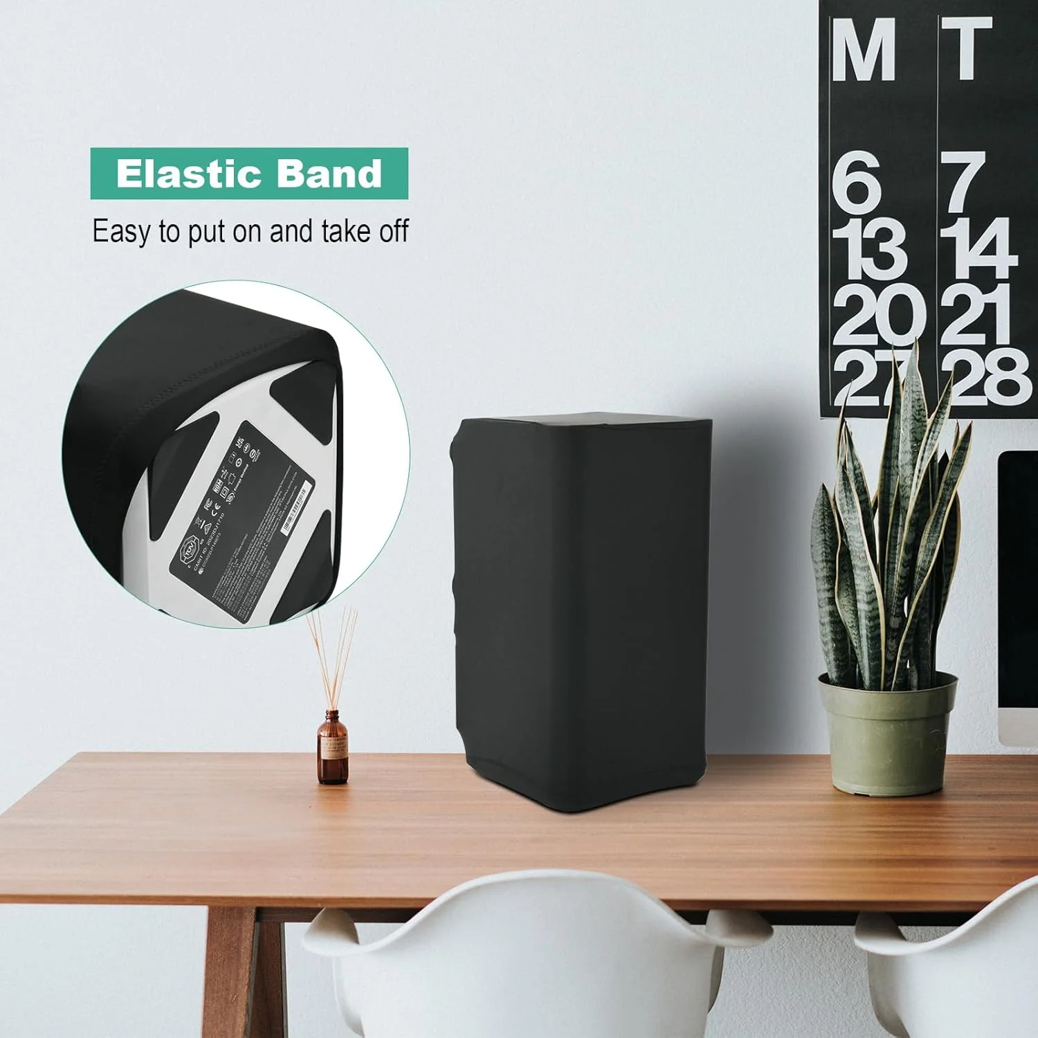 کاور ضد گرد و غبار TXEsign سازگار با اسپیکر Ultimate Ears Hyperboom، کاور محافظ اسپیکر کشسان با نوار الاستیک