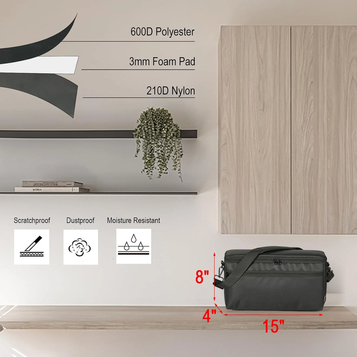 کیف حمل و نقل TXEsign برای بلندگوی قابل حمل 40 واتی، کیف محافظ بلندگو با بند شانه و جیب لوازم جانبی کیف حمل و نقل TXEsign برای بلندگوی قابل حمل 40 واتی، کیف محافظ بلندگو با بند شانه و جیب لوازم جانبی