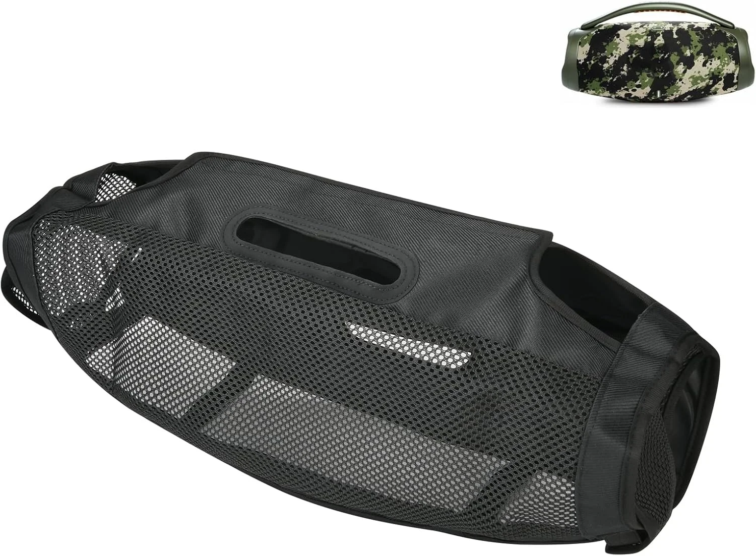 محافظ آستین بلندگو با پارچه مقاوم برای بلندگوهای Boombox3، محافظ آستین دوام را افزایش می دهد