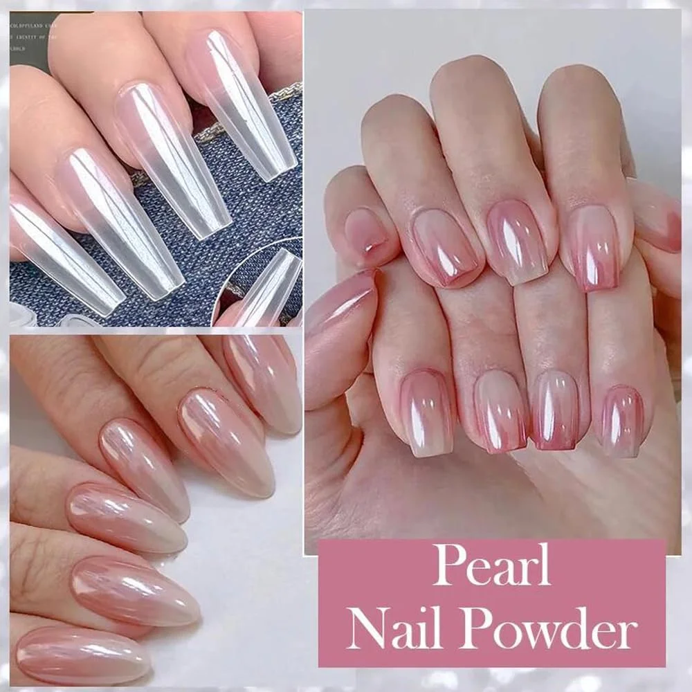 1 جعبه 0.2 گرمی پودر لیزری ناخن، آینه طاووسی، پودر کروم هنر ناخن، رنگدانه رزگلد نقره ای مخلوط پولک های براق DIY، تزئینات ژل ناخن 1 جعبه 0.2 گرمی پودر لیزری ناخن، آینه طاووسی، پودر کروم هنر ناخن، رنگدانه رزگلد نقره ای مخلوط پولک های براق DIY، تزئینات ژل ناخن