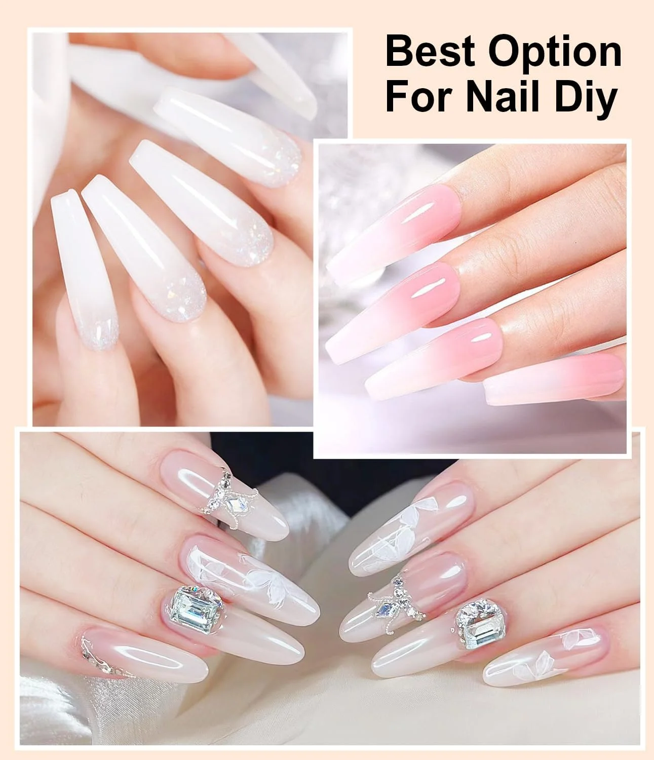 پودر کروم مرواریدی ناخن BISHENGYF، سوپر آرورا، پودر سفید ناخن، اکلیل کروم شفاف ناخن، ارتقا یافته، پودر تزئینات مانیکور تک شاخ پری دریایی، مناسب برای دوستداران طراحی ناخن، ست استفاده آسان