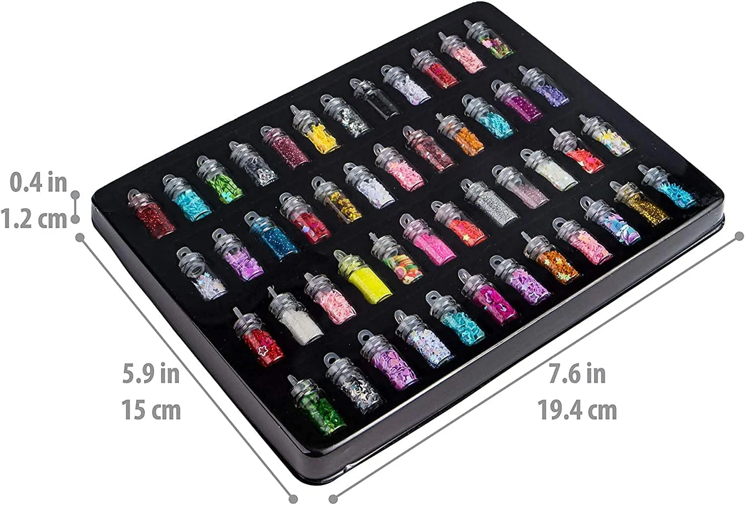 مجموعه 48 رنگ بلicia، پودر اکلیل ناخن با اشکال مختلف، اکلیل درشت هولوگرافیک برای طراحی ناخن، صورت، بدن، چشم، مو، جشنواره، ستاره ها، شش ضلعی ها، پولک های آینه ای شکل، کیت تزئینات DIY مجموعه 48 رنگ بلicia، پودر اکلیل ناخن با اشکال مختلف، اکلیل درشت هولوگرافیک برای طراحی ناخن، صورت، بدن، چشم، مو، جشنواره، ستاره ها، شش ضلعی ها، پولک های آینه ای شکل، کیت تزئینات DIY