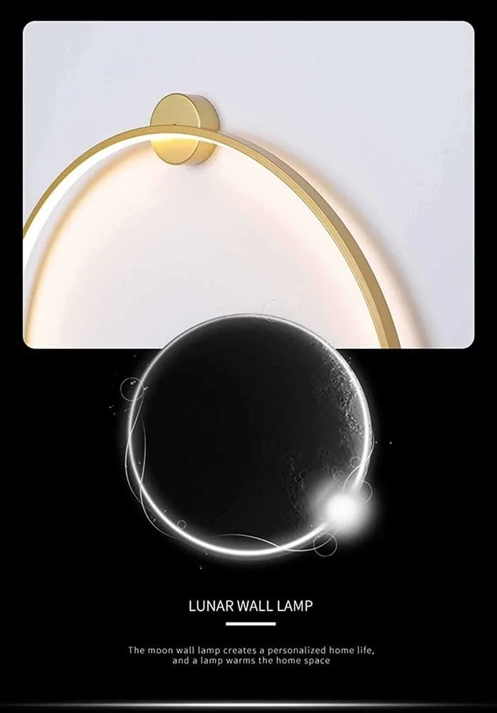 چراغ دیواری گرد مینیمالیستی XYTUJIK، چراغ دیواری مدرن LED دایره ای، حلقه آلومینیومی، چراغ خواب، رستوران، راهرو، نور پس زمینه اتاق چراغ دیواری گرد مینیمالیستی XYTUJIK، چراغ دیواری مدرن LED دایره ای، حلقه آلومینیومی، چراغ خواب، رستوران، راهرو، نور پس زمینه اتاق