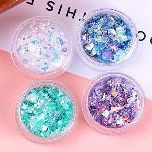 سایوسی، 4 جعبه اکلیل ناخن، پولک های هنری ناخن پری دریایی هولوگرافیک، اکلیل درشت، کاغذ شیشه ای فلورسنت رنگارنگ، برچسب پولک های رنگین کمانی سه بعدی اکریلیک، لوازم جانبی تزئینات مانیکور سایوسی، 4 جعبه اکلیل ناخن، پولک های هنری ناخن پری دریایی هولوگرافیک، اکلیل درشت، کاغذ شیشه ای فلورسنت رنگارنگ، برچسب پولک های رنگین کمانی سه بعدی اکریلیک، لوازم جانبی تزئینات مانیکور