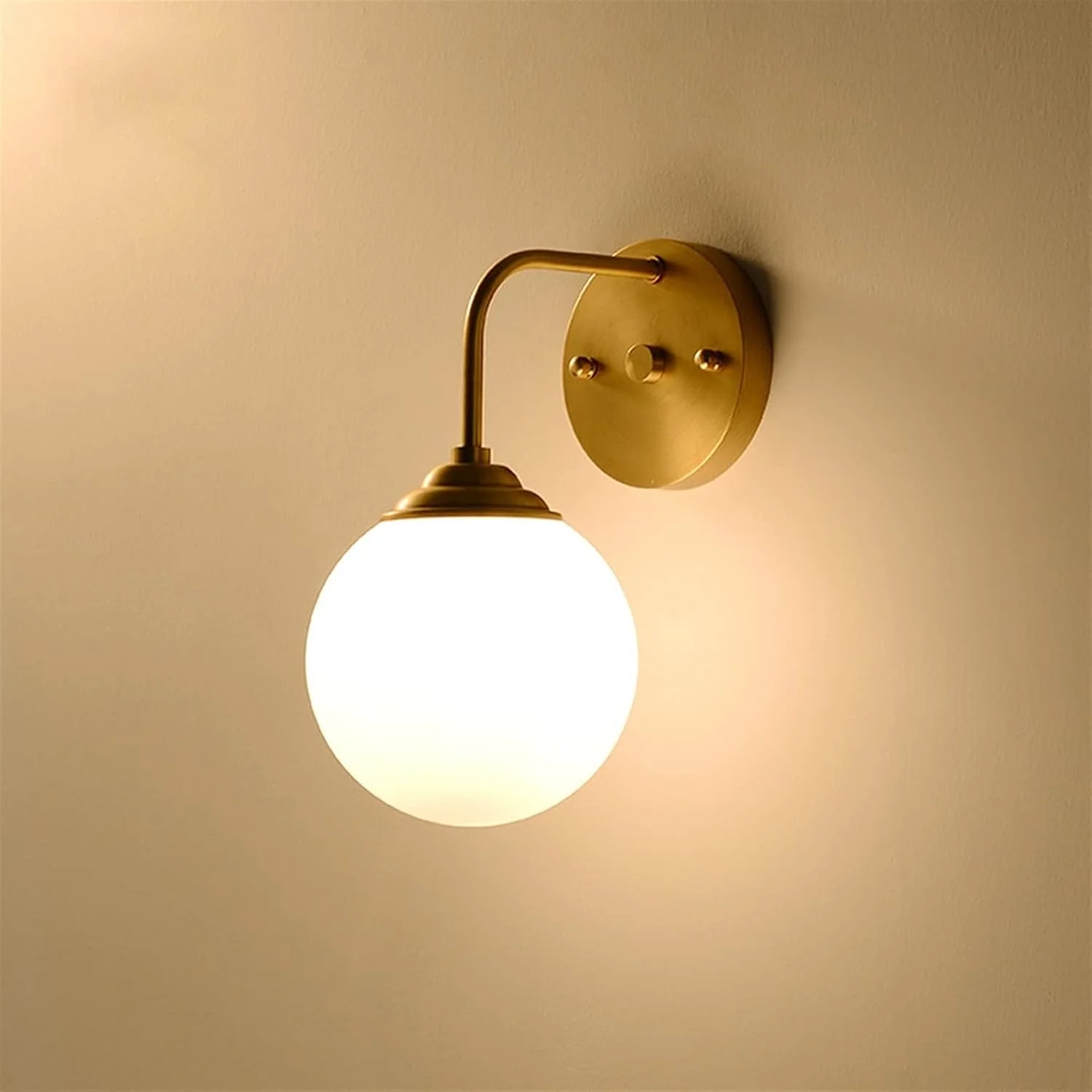 چراغ دیواری اروپایی XYTUJIK، چراغ خواب مدرن و مینیمالیستی، چراغ دیواری مسی کامل - چراغ دیواری شیشه ای راهرو تک سر و دو سر G9، چراغ روشنایی دیواری، ng چراغ دیواری اروپایی XYTUJIK، چراغ خواب مدرن و مینیمالیستی، چراغ دیواری مسی کامل - چراغ دیواری شیشه ای راهرو تک سر و دو سر G9، چراغ روشنایی دیواری، ng