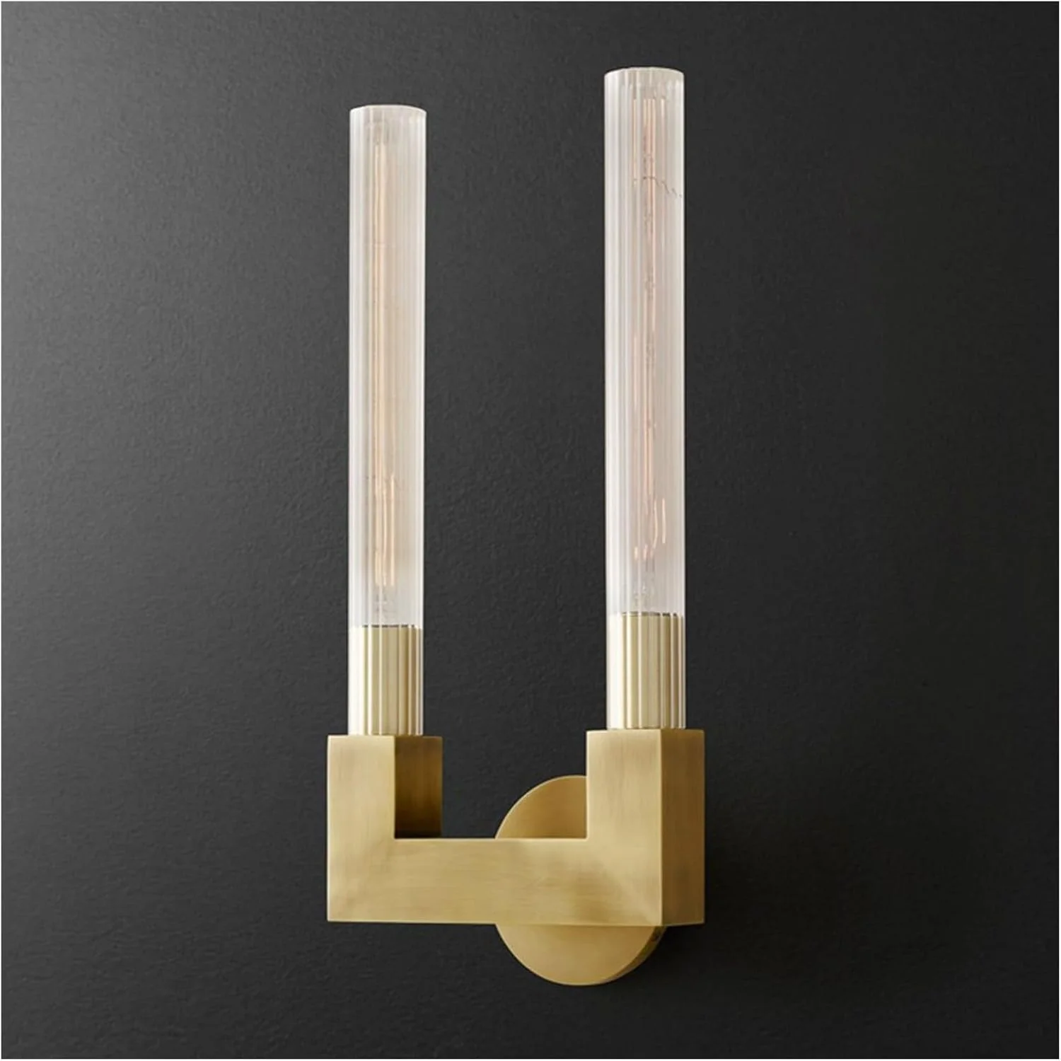 چراغ دیواری شیشه ای مسی به سبک آمریکایی XYTUJIK، چراغ دیواری تزئینی مدرن برای پس زمینه، چراغ دیواری نصب شده برای اتاق خواب اصلی، راه پله، حمام، چراغ روشویی چراغ دیواری شیشه ای مسی به سبک آمریکایی XYTUJIK، چراغ دیواری تزئینی مدرن برای پس زمینه، چراغ دیواری نصب شده برای اتاق خواب اصلی، راه پله، حمام، چراغ روشویی