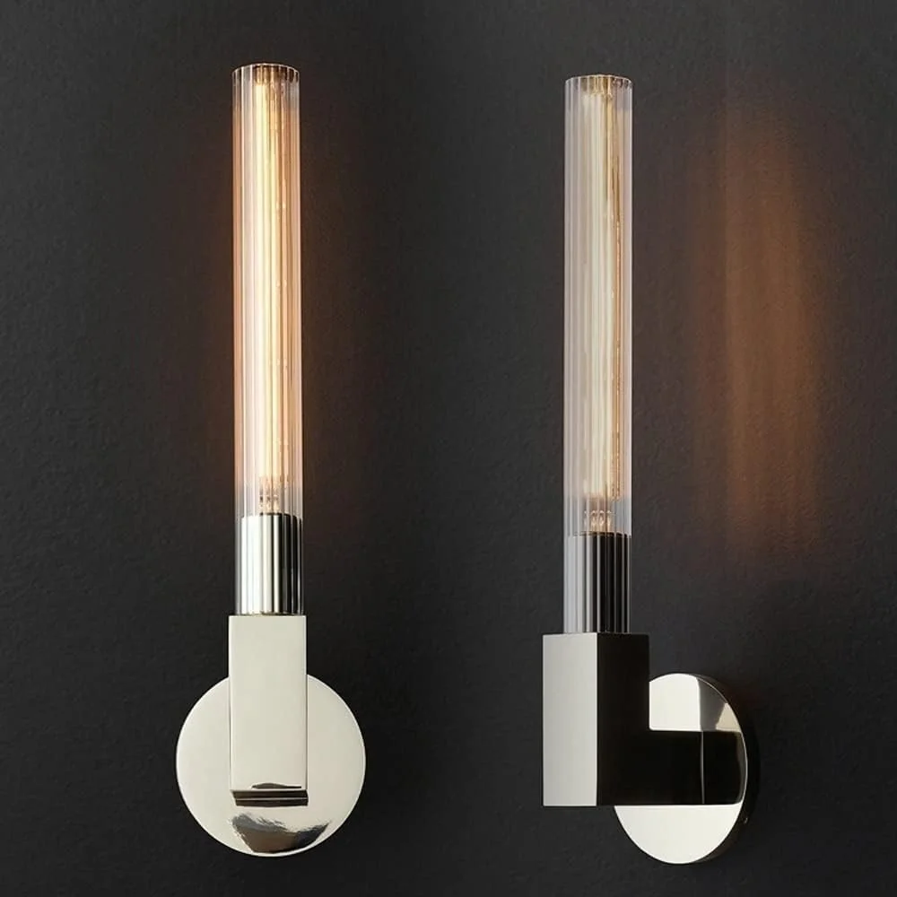 چراغ دیواری شیشه ای مسی به سبک آمریکایی XYTUJIK، چراغ دیواری تزئینی مدرن برای پس زمینه، چراغ دیواری نصب شده برای اتاق خواب اصلی، راه پله، حمام، چراغ روشویی چراغ دیواری شیشه ای مسی به سبک آمریکایی XYTUJIK، چراغ دیواری تزئینی مدرن برای پس زمینه، چراغ دیواری نصب شده برای اتاق خواب اصلی، راه پله، حمام، چراغ روشویی