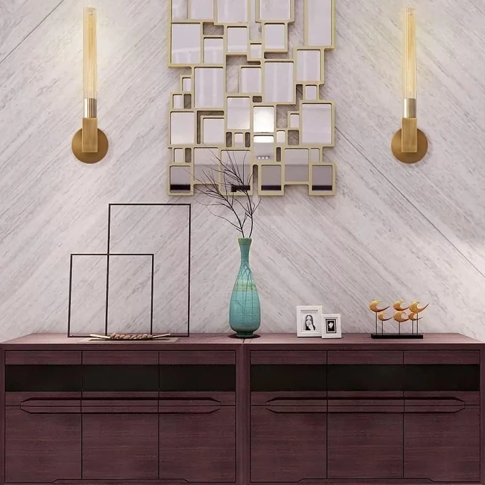 چراغ دیواری شیشه ای مسی به سبک آمریکایی XYTUJIK، چراغ دیواری تزئینی مدرن برای پس زمینه، چراغ دیواری نصب شده برای اتاق خواب اصلی، راه پله، حمام، چراغ روشویی چراغ دیواری شیشه ای مسی به سبک آمریکایی XYTUJIK، چراغ دیواری تزئینی مدرن برای پس زمینه، چراغ دیواری نصب شده برای اتاق خواب اصلی، راه پله، حمام، چراغ روشویی