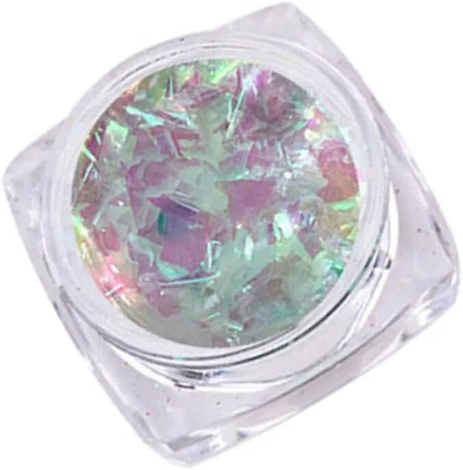 پودر ناخن 2 گرمی / جعبه، پودر آینه ای رنگین کمانی جذاب برای طراحی ناخن، پیگمنت کروم براق شماره 5# پودر ناخن 2 گرمی / جعبه، پودر آینه ای رنگین کمانی جذاب برای طراحی ناخن، پیگمنت کروم براق شماره 5#