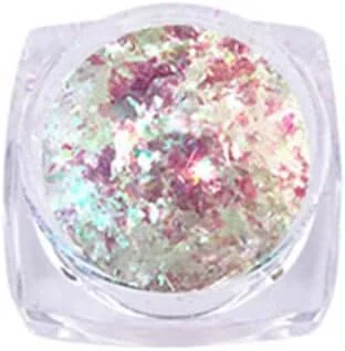 پودر ناخن 2 گرمی / جعبه، پودر آینه ای رنگین کمانی جذاب برای طراحی ناخن، پیگمنت کروم براق شماره 5# پودر ناخن 2 گرمی / جعبه، پودر آینه ای رنگین کمانی جذاب برای طراحی ناخن، پیگمنت کروم براق شماره 5#