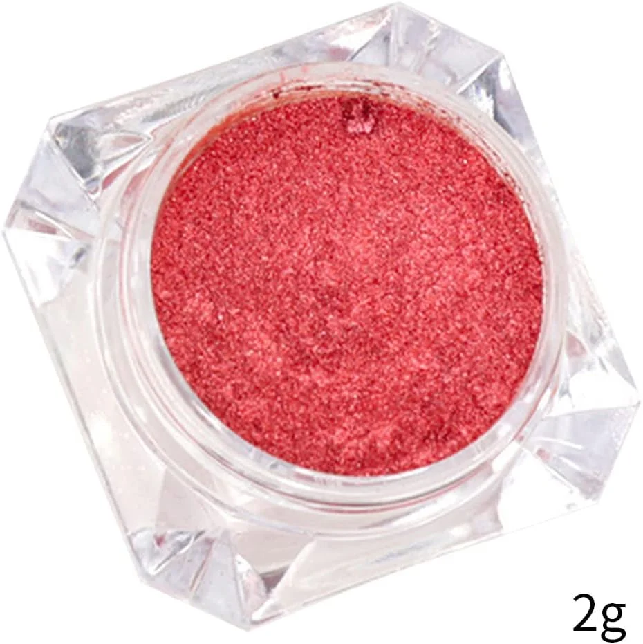 پودر اکلیل ناخن آینه ای رزگلد، پودر رنگدانه لاک ژل، اکلیل های براق، تزئینات طراحی ناخن مانیکور 0.5 گرم پودر اکلیل ناخن آینه ای رزگلد، پودر رنگدانه لاک ژل، اکلیل های براق، تزئینات طراحی ناخن مانیکور 0.5 گرم