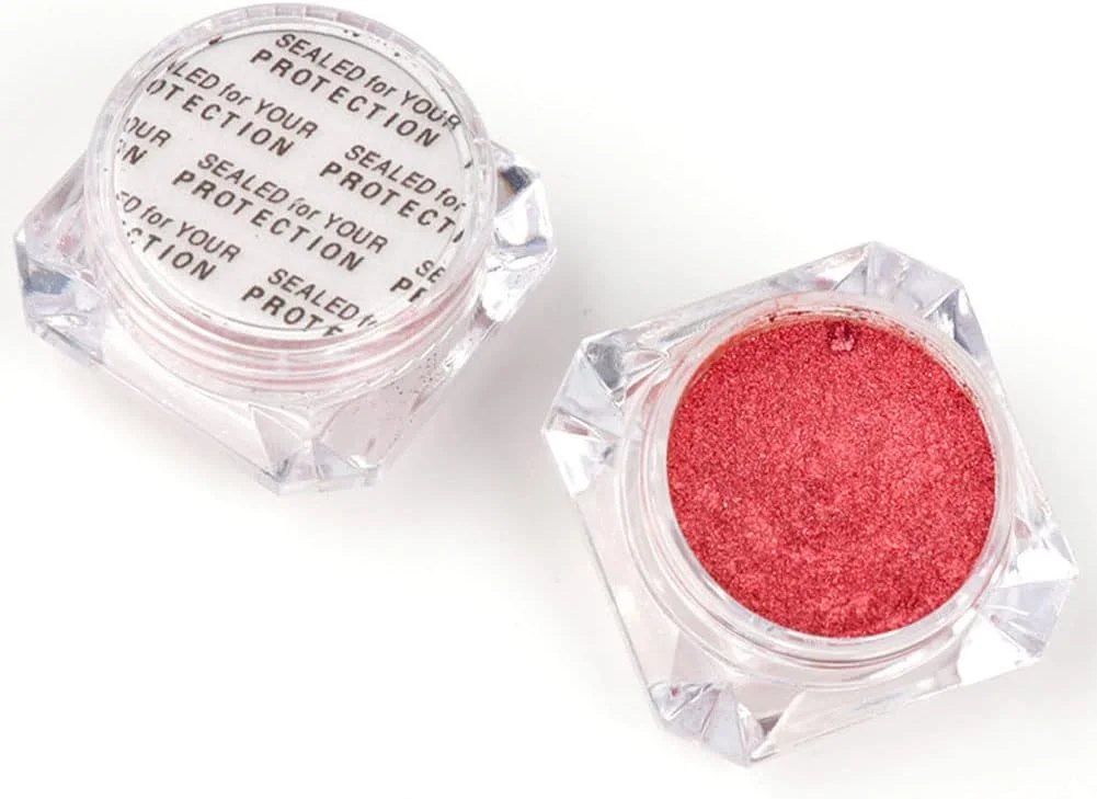 پودر اکلیل ناخن آینه ای رزگلد، پودر رنگدانه لاک ژل، اکلیل های براق، تزئینات طراحی ناخن مانیکور 0.5 گرم پودر اکلیل ناخن آینه ای رزگلد، پودر رنگدانه لاک ژل، اکلیل های براق، تزئینات طراحی ناخن مانیکور 0.5 گرم