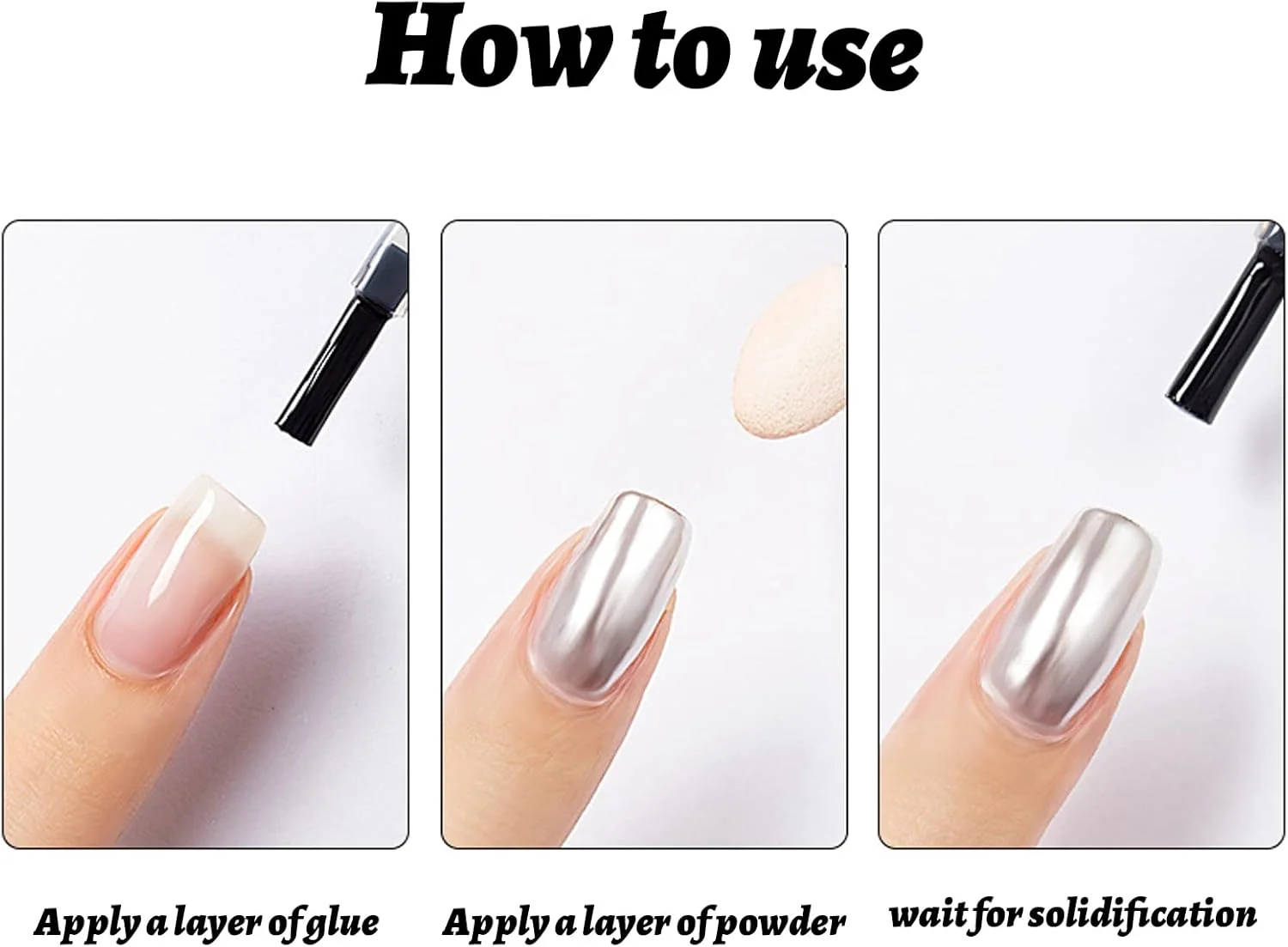 پودر کروم ناخن، مجموعه 6 رنگ پودر اکلیل ناخن ژلیش، پودر رنگدانه متالیک طراحی ناخن با برس های اسفنجی ناخن برای تزئین ناخن (B) پودر کروم ناخن، مجموعه 6 رنگ پودر اکلیل ناخن ژلیش، پودر رنگدانه متالیک طراحی ناخن با برس های اسفنجی ناخن برای تزئین ناخن (B)