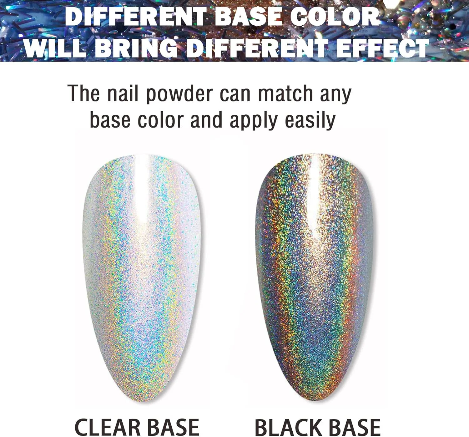 پودر کروم ناخن، ست پودر ناخن 8 رنگ، پودر اکلیل مرواریدی ناخن نقره ای و طلایی، رنگدانه هنری ناخن متالیک، ست پودر رنگین کمانی لیزری آفتاب پرست با برس های اسفنجی ناخن برای تزئین هنر ناخن پودر کروم ناخن، ست پودر ناخن 8 رنگ، پودر اکلیل مرواریدی ناخن نقره ای و طلایی، رنگدانه هنری ناخن متالیک، ست پودر رنگین کمانی لیزری آفتاب پرست با برس های اسفنجی ناخن برای تزئین هنر ناخن