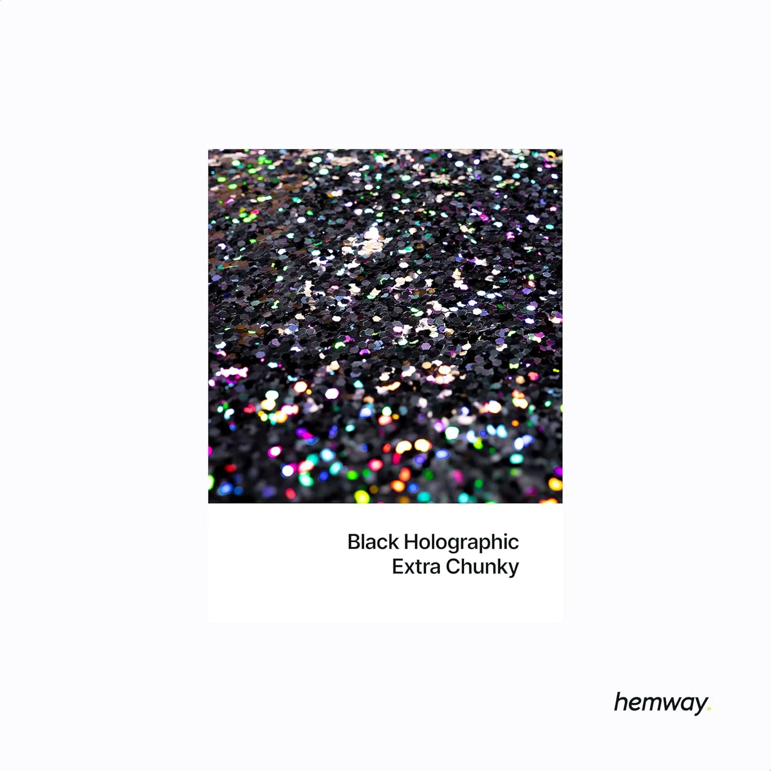 اکلیل هولوگرافیک مشکی هموی، فوق العاده درشت، 115 گرم / 4.1 اونس، پودر متالیک رزین، پولک اکلیلی برای لیوان های اپوکسی، مو، صورت، بدن، چشم، هنر ناخن، جشنواره اکلیل هولوگرافیک مشکی هموی، فوق العاده درشت، 115 گرم / 4.1 اونس، پودر متالیک رزین، پولک اکلیلی برای لیوان های اپوکسی، مو، صورت، بدن، چشم، هنر ناخن، جشنواره