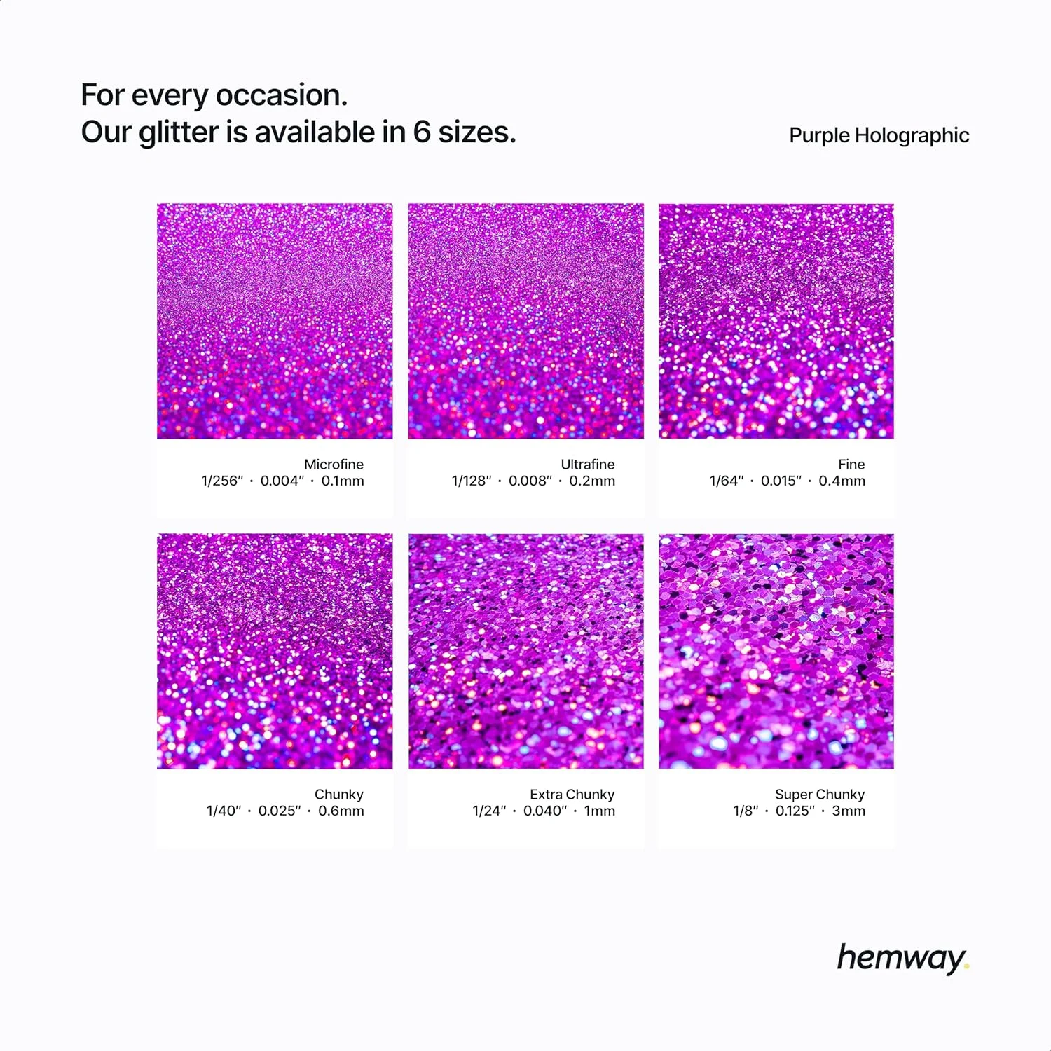 اکلیل هولوگرافیک بنفش Hemway، فوق العاده درشت، 115 گرم / 4.1 اونس، پودر متالیک رزین، پولک اکلیلی برای لیوان های اپوکسی، مو، صورت، بدن، چشم، هنر ناخن، جشنواره اکلیل هولوگرافیک بنفش Hemway، فوق العاده درشت، 115 گرم / 4.1 اونس، پودر متالیک رزین، پولک اکلیلی برای لیوان های اپوکسی، مو، صورت، بدن، چشم، هنر ناخن، جشنواره