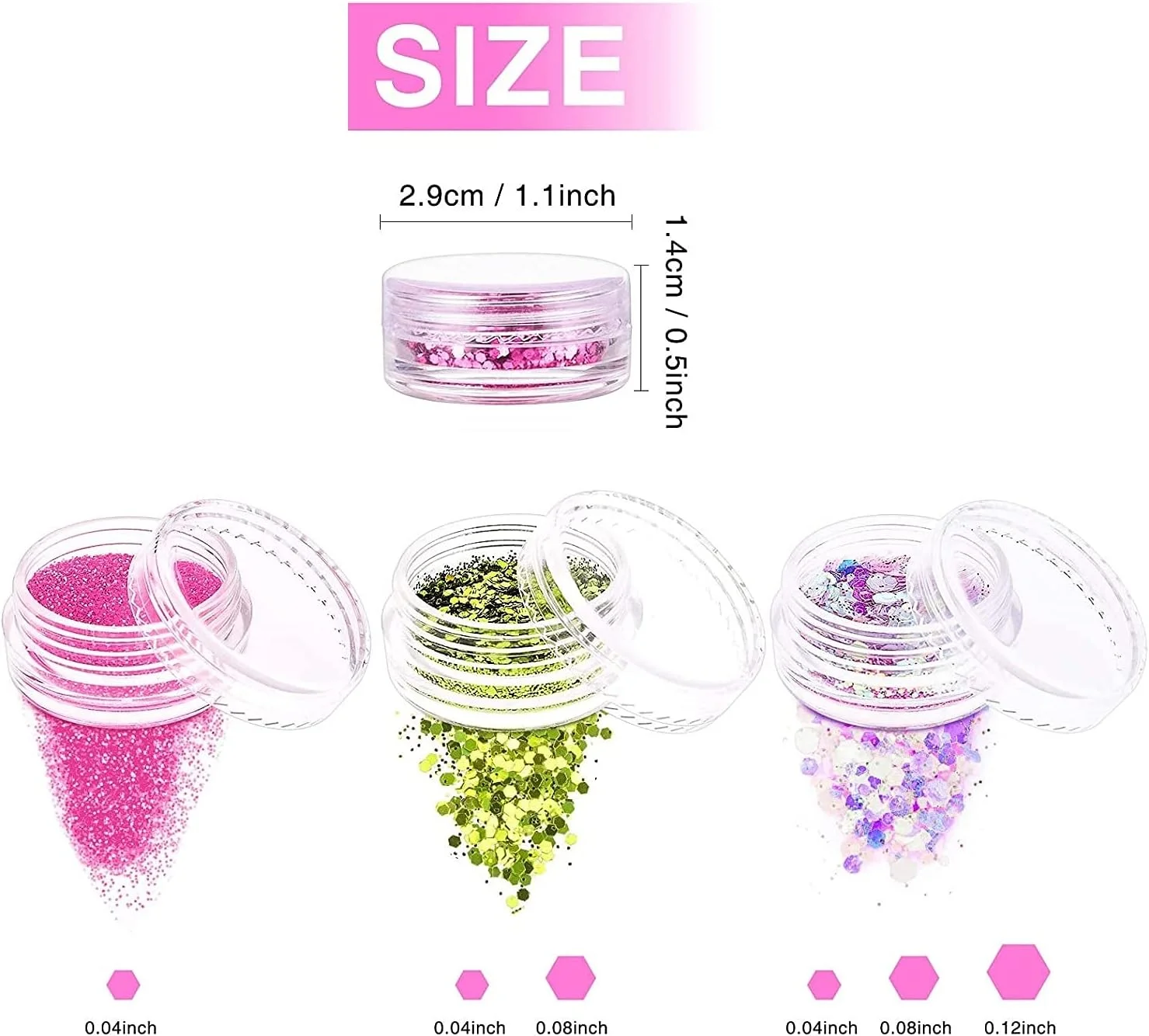 رویال کارت مجموعه 48 عددی پودر اکلیل براق آینه ای ناخن، سایه چشم، اکلیل جادویی، پیگمنت کروم هنر ناخن، پولک آرایشی (رنگ های تصادفی) رویال کارت مجموعه 48 عددی پودر اکلیل براق آینه ای ناخن، سایه چشم، اکلیل جادویی، پیگمنت کروم هنر ناخن، پولک آرایشی (رنگ های تصادفی)