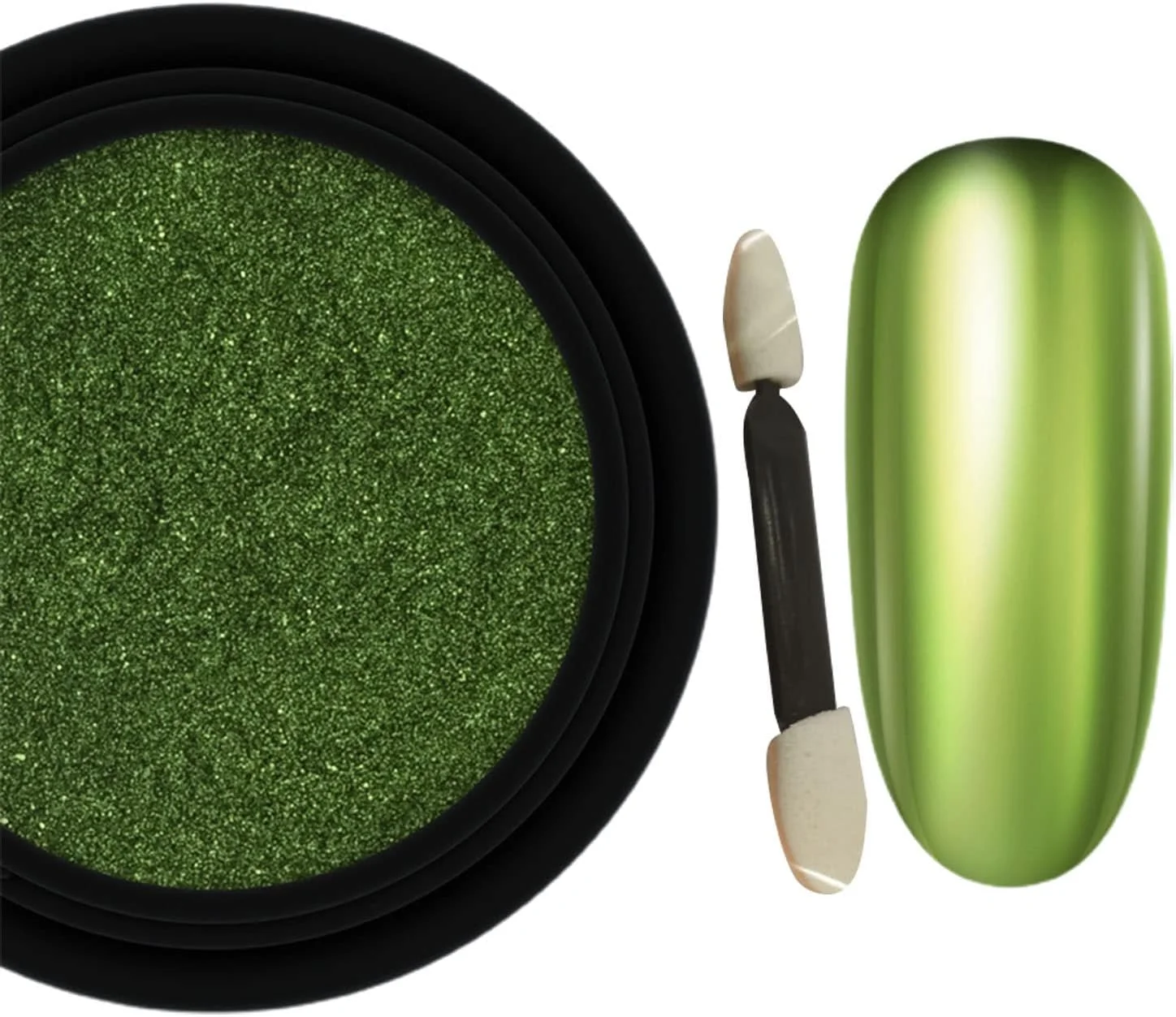 برچسب های طراحی ناخن پودر اکلیلی رنگ متالیک بادوام پودر پیگمنت آینه ای تزئین ناخن به همراه اپلیکاتور برچسب های طراحی ناخن پودر اکلیلی رنگ متالیک بادوام پودر پیگمنت آینه ای تزئین ناخن به همراه اپلیکاتور