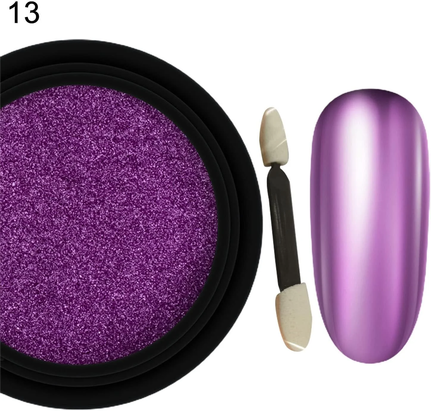 برچسب های طراحی ناخن YAYOYO پودر اکلیل دار رنگ متالیک بادوام، پودر پیگمنت آینه ای ناخن، پولیش ناخن ظریف برچسب های طراحی ناخن YAYOYO پودر اکلیل دار رنگ متالیک بادوام، پودر پیگمنت آینه ای ناخن، پولیش ناخن ظریف