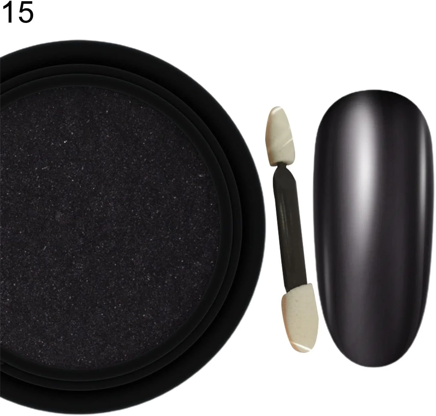 برچسب های طراحی ناخن YAYOYO پودر اکلیل دار رنگ متالیک بادوام، پودر پیگمنت آینه ای ناخن، پولیش ناخن ظریف برچسب های طراحی ناخن YAYOYO پودر اکلیل دار رنگ متالیک بادوام، پودر پیگمنت آینه ای ناخن، پولیش ناخن ظریف