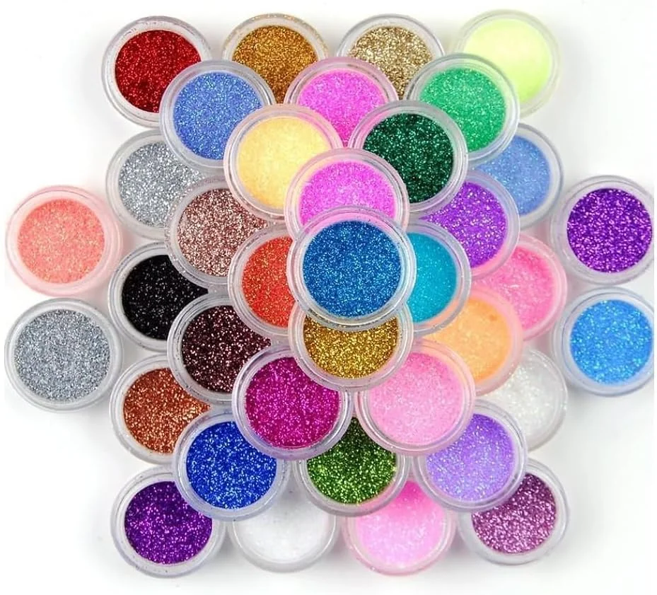 ایکسیشن شی چن® پودر اکلیل تزئین آرایش ناخن 45 رنگ (45 عدد) ایکسیشن شی چن® پودر اکلیل تزئین آرایش ناخن 45 رنگ (45 عدد)