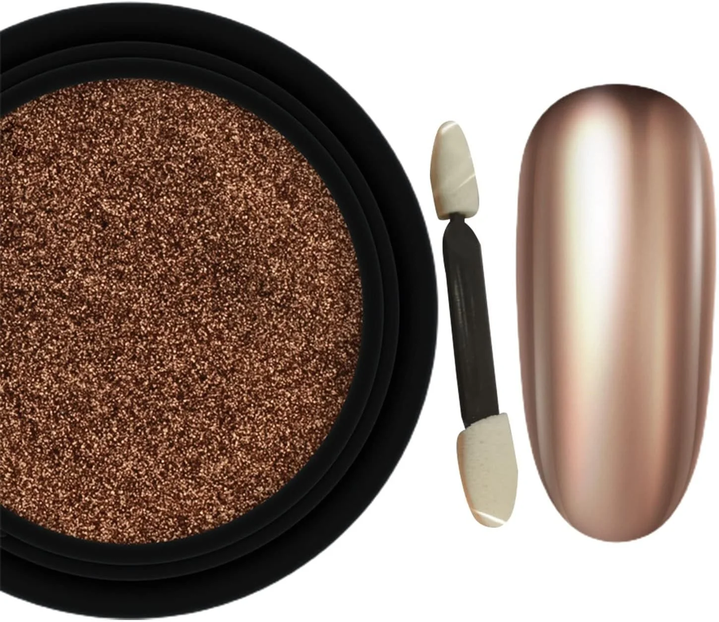 برچسب های طراحی ناخن پودر اکلیلی ناخن رنگ متالیک پودر پیگمنت آینه ای ناخن با ماندگاری طولانی تزئین ناخن پودر اکلیلی متالیک