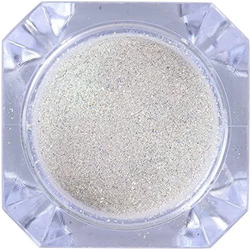 پودر اکلیل ناخن هولوگرافیک حرفه ای شیلز، پودر اکلیل رنگین کمانی، پولک های تزئینی، نوک گرد و غبار ناخن، مانیکور نئون چند رنگ